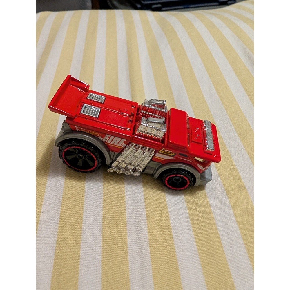 2015 Hot Wheels Backdrafter #5 Red HW City HW15 Diecast Car 1:64 Scale AMC